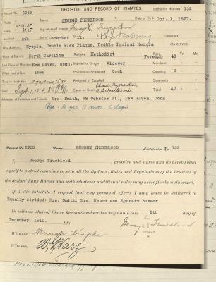 George T. Blood Register Document 2