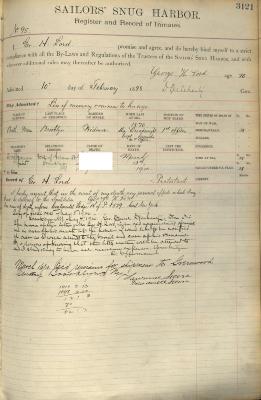 George H. Lord Register Page