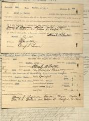 Alvah A. Foster Register Document 2