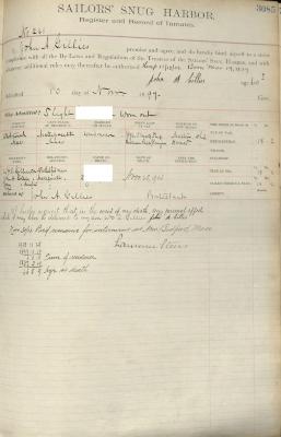 John A. Gillies Register Page