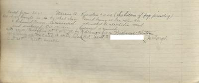 Marcus Knowles Register Document 2