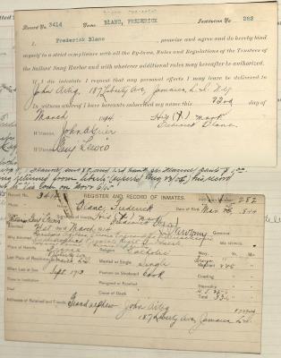 Frederick Blanc Register Document 2