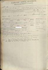 Augustus C. Rand Register Page