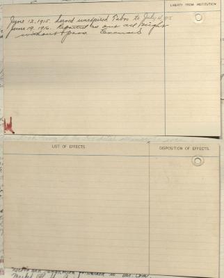 John H. Kissam Register Document 3