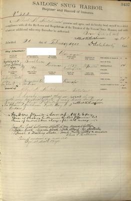 Albert H. Hutchinson Register Page