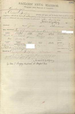 Amos S. Godfrey Register Page