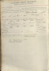 Arthur Blennerhassett Register Page