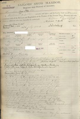 William H. Betts Register Page